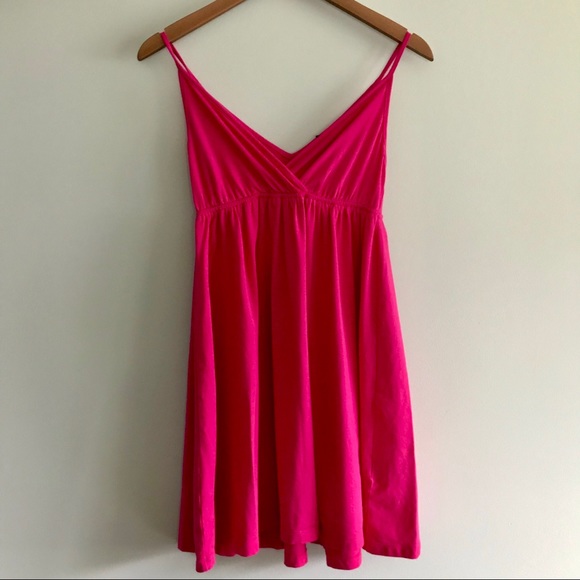 Express Flare Dress in Pink - Picture 2 of 8
